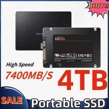Image of 🔥 500GB-4TB 2.5" SATA III SSD 870 EVO Solid State Drive High Speed Storage Free