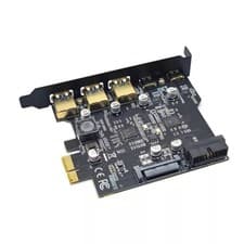 Image of USB 3.2 GEN1 PCI-E Expansion Card 5 Port 2*Type-C 3*USB-A 19 Pin Connector 5Gbps