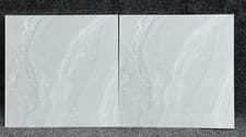 Image of Sample Tile 600x600mm Light Grey Matt Stone Effect Porcelain Floor & Wall