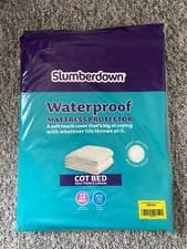 Image of slumberdown waterproof mattress protector