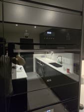 Image of AEG 8000 Combiquick KMK565060B Compact CombinationOven with Microwave