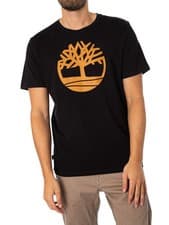 Image of Timberland Men's Tree Logo T-Shirt, Black