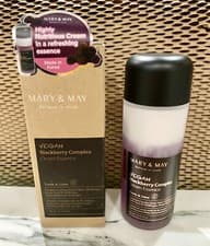 Image of Mary & May Blackberry Complex Cream Essence Youth & Glow Vegan 140ml Korean NEW