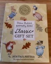 Image of Peter Rabbit Naturally Better Classic Gift Box Set Beatrix Potter NEW SEALED