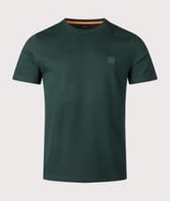 Image of HUGO BOSS Mens Green Tales Short Sleeve T-Shirt Size Large BNWT C1442