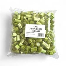 Image of Lime Chopped Rock Pieces Handmade Uk British Traditional Candy sweets