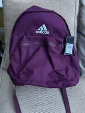 Image of Adidas Burgundy Rucksack Brand New With Tags In Mint Condition