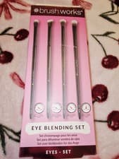 Image of Brush Works Eye Blending Set Eye Makeup Brushes