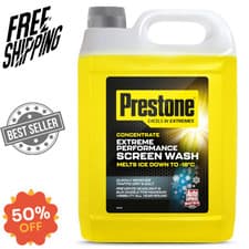Image of Prestone Screenwash Concentrate 5L Winter Streak Free High Performance
