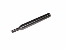 Image of 4 FLUTE ENDMILL 2MM (THREADED SHANK) 2MM DIAMETER 6MM SHANK MILLING CUTTER