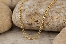 Image of Fred Bennett Figaro Link Chain Necklace 50cm N4545