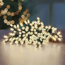 Image of Christmas Battery Operated Multi-Action LED Lights with Timer