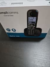 Image of Amplicomms BIGTEL 1500 Cordless Big Button Phone For Elderly - Loud Phones
