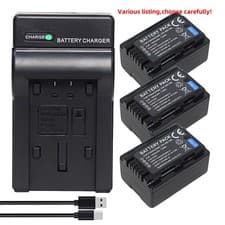 Image of VW-VBT190 Battery or charger for Panasonic HC-WX970 V110 V130 V210 WXF1 VX1 V380