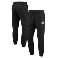 Image of DFB Germany Men's Trousers (Size L) Football Black Pants - New