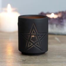 Image of Small pentagram Tealight Holder