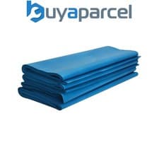 Image of Faithfull Blue Heavy-Duty Rubble Sacks (Box 100) FAIBAGRS100H