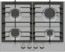 Image of Bosch Series 6 PCP6A5I90 60cm Gas Hob with 4 burners Optimised FlameSelect 2