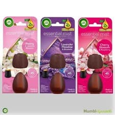 Image of ESSENTIAL MIST DIFFUSER REFILLS PEONY &JASMINE, LAVENDER, EUCALYPTUS-AIR WICK