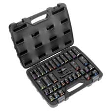 Image of Sealey Impact Socket Set 3/8"Sq Drive 36pc AK5633M