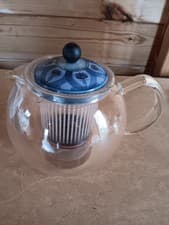 Image of Bodum special edition glass teapot 'Jersey Lilly'