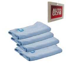Image of Autoglym blue microfibre cloths x 5