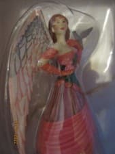 Image of Jessica Galbreth's Enchanted Art Fairies Fairy Ornament Angel Virtues COURAGE