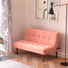 Image of 2 Seater Sofa Bed Recliner Sofabed Settee Small Bedroom Sofa Single Sleeper Bed