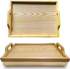 Image of Grains Lap Tray With Handles Wooden Soft Padded Cushioned Bean Bag Dinner Laptop
