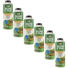 Image of 6x Doff Slug & Snail Killer Showerproof Slug Kill Pellets Organic Gardening 800g