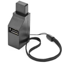 Image of Portable Multi-Interface Hub Splitter USB3.0 High-Speed Hub Black L4U88442
