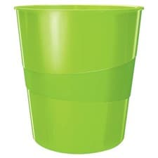 Image of Leitz WOW Waste Bin Green 52781054