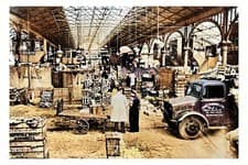 Image of ptc2831 - Lancs - F. Turner Truck inside Covered Market, Manchester - print 6x4