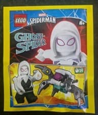 Image of LEGO MARVEL GHOST SPIDER + SPIDER DRONE SUPER HERO LEGENDS POLYBAG 682405 NEW