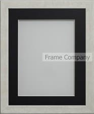 Image of Rustic Distressed Photo Frames Randall Range Champagne Gold or Silver with Mount