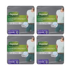 Image of Depend Comfort Protect Incontinence Pants for Men Small/Medium Pants 10x4