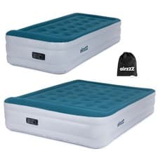 Image of airzzZ Self Inflating Single Double Air Bed Built In Pump Inflatable Mattress