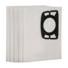 Image of Fleece Cloth Dust Bags fit Karcher WD2 PLUS WD3 KWD1 KWD3 WD3 Wet & Dry Pack x 5