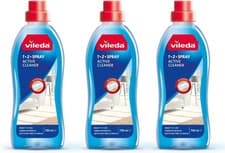 Image of Vileda 1-2 Spray Mop Active Cleaner, Diluted Cleaning Liquid Pack of 3 X 750M