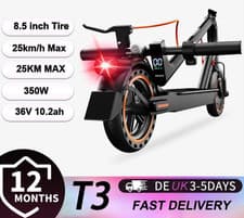 Image of 2026 TODIMART T3 Electric Scooter 350W 10.4AH 36V 25KM/H Foldable E Scooter UK