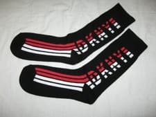 Image of BRAND NEW DKNY Mens Cotton Rich Crew Socks Black Size 7 - 11