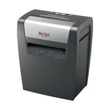 Image of Rexel Momentum X406 Cross Cut Shredder 22 cm Black Silver (2104569)