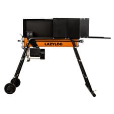 Image of Electric Log Splitter & Stand With Wheels 7 Ton Hydraulic Fast Wood Splitter