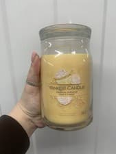 Image of Yankee Candle Vanilla Cupcake Scented Candle Signature Jar 567g