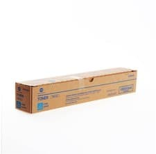 Image of Genuine Konica Minolta TN514AC (A9E845H - 50% Capacity) Cyan Toner Cartridge