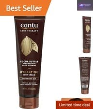 Image of Cantu Skincare Cocoa Butter Hydrating Body Cream 251ml - Luxurious Moisture