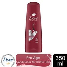 Image of Dove Nourishing Conditioner Pro-Age for Brittle & Damaged Hair, 350ml