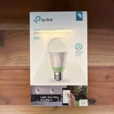 Image of TP-Link Smart WiFi LED Bulb LB110 Dimmable Soft White Alexa Kasa Brand New Boxed