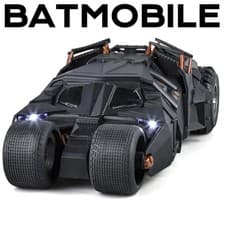 Image of Batmobile Car Model Toy Dark Knight Trilogy Sound Light Spray Large Scale 1:18