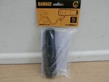 Image of DEWALT DWV9110 AIR LOCK STEPPED DUST EXTRACTION ADAPTOR 29MM 35MM 37MM O DIA